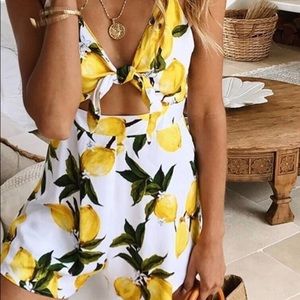 🍋Lemon Romper🍋